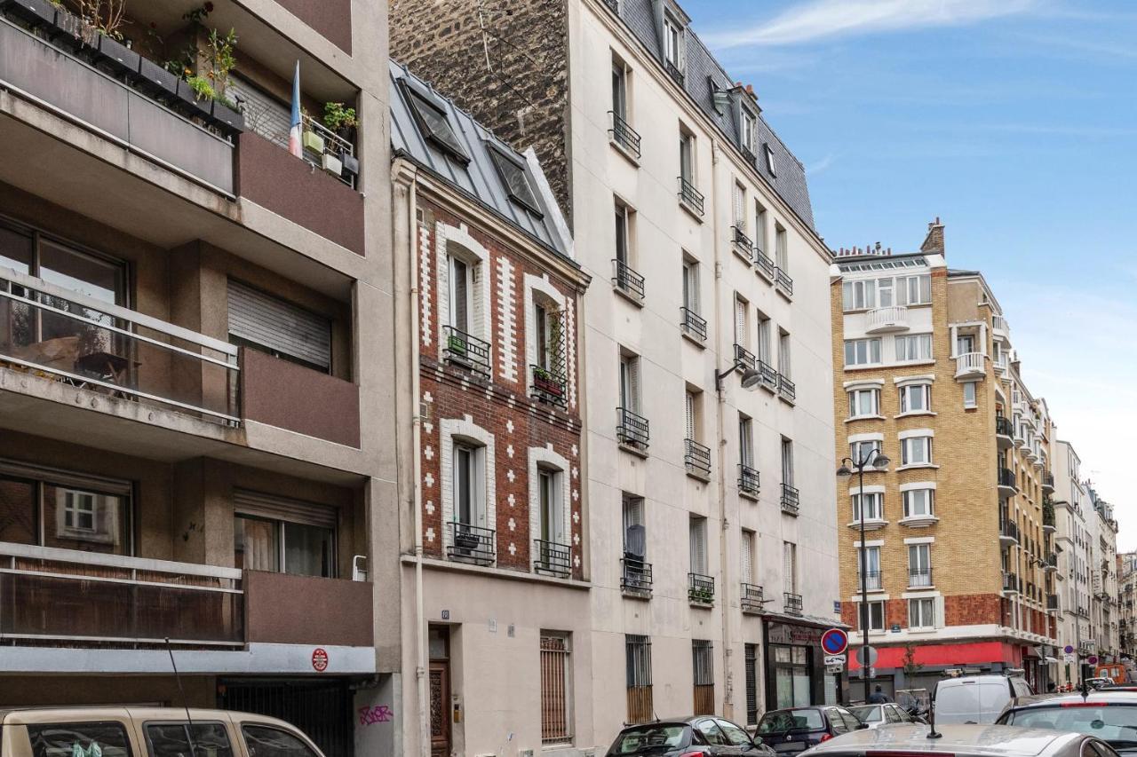 Charming Industrial-Style Studio Just Nearby Montmartre In Paris - Welkeys Apartman Kültér fotó
