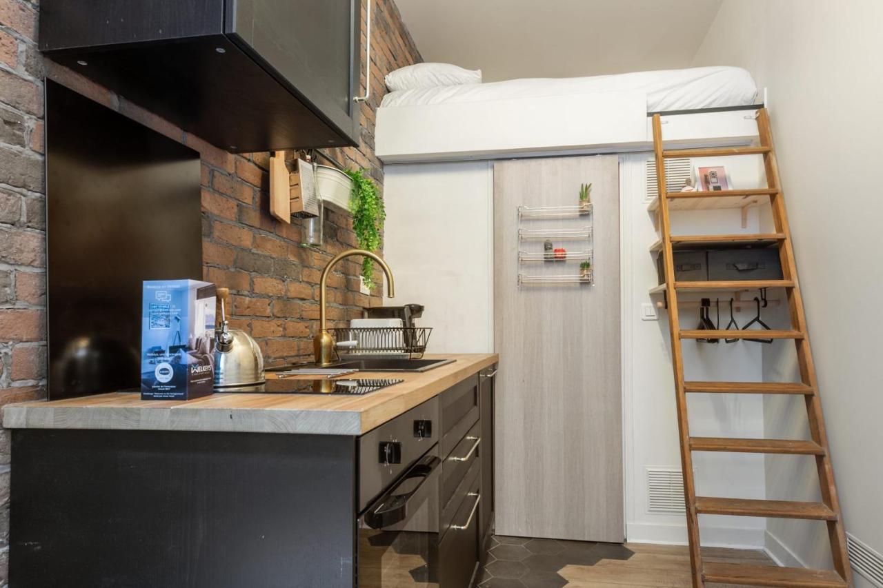 Charming Industrial-Style Studio Just Nearby Montmartre In Paris - Welkeys Apartman Kültér fotó